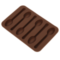 Miniatyrbillede 4 af 5: Kage Chokoladeform Non-Stick Ske Form DIY Bageform Værktøj