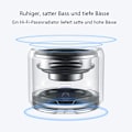 Miniatyrbillede 2 af 5: LX-EWA-A106pro Ultra Mini Bluetooth-højttaler - Sølvgrå