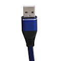 Pikkukuva 3 / 5: Micro USB -laturikaapeli, pidennetty nailonpunottu pikalatauskaapeli Android-matkapuhelimille