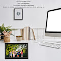 Miniatyrbillede 4 af 5: Digital fotoramme 10,1 tommer HD IPS-skærm 1080P video musik kalender automatisk tænd/sluk timer elektronisk fotoramme 100-240V