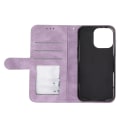 Miniatyrbillede 2 af 5: PU Læder Pung Telefon Etui med Kort Holder Stativ Indbygget Magnetisk Lukning Flip Telefon Beskyttende Cover til IPhone 13 Pro