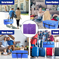 Miniatyrbilde 5 av 5: Flyttebag, bagasjeveske, studentbolig, pakkepose, totebag