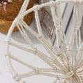 Miniatyrbillede 4 af 5: Kvast Macrame Hængende Katte Hængekøje Håndvævet Katte Kurv Seng Kattesving Seng Hus Katte til Indendørs Vindue