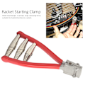 Miniatyrbild 8 av 8: Badmintonracket Startsträngningsklämma Tennisracket 3 Fjäder Startsträngningsverktyg
