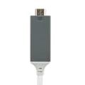 Miniatyrbillede 5 af 8: Adapterkabel Type C til High Definition Multimedia Interface-kabeladapter PVC-kobber til telefon, bærbar computer, hvid