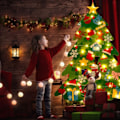Miniatyrbillede 4 af 5: Filt Juletræ, Jul DIY Deko, 3.2ft Juletræ