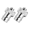 Miniatyrbillede 4 af 5: 2 stk. SMA hun til BNC hun konverteradapter-stik