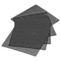 Pikkukuva 4 / 5: 5 kpl 12 cm tietokoneen tuulettimen suojus PC tietokone kannettava PVC pölytiivis tuulettimen pölysuodatin musta