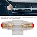 Miniatyrbilde 7 av 8: Bilstereo enkelt in-line AGU-sikringholder 60A høy temperaturbestandig for 4AWG 8AWG-ledning