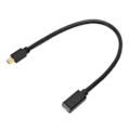 Pikkukuva 2 / 5: Mini Displayport -kaapeli 1.4 Noin 11,8 tuumaa Uros Mini DisplayPortiin Naaras 8K 60Hz Turvallinen Vakaa PC-TV-projektoriin