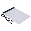 Pikkukuva 1 / 5: A4 USB LED-valotaulu, piirustuslevy (portaaton kirkkaus)