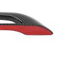 Miniatyrbilde 4 av 8: 4 stk. dørhåndtakbeskyttelse for bil, anti-frost, karbonfiberstil, erstatning for Tesla Model 3 Y
