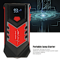 Miniatyrbild 8 av 8: Bilstart 3000A 59800mah USB Snabbladdning Bil Hoppstartare med LCD-display Kompass LED-ljus Typ C-port