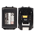 Miniatyrbillede 6 af 8: 18V Lithium Batteri Flammehæmmende 4000mah 65W Lithium Ion Batteri med Type C Interface til BCF201 BCF201Z BCL180