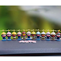 Miniatyrbillede 5 af 5: Ande Legetøjsbil Instrumentbræt Bakspejl Dekorationer Propeller D