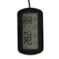 Miniatyrbillede 5 af 8: LCD-skærm æg inkubator krybdyr tank digitalt termometer hygrometer