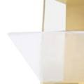 Miniatyrbillede 4 af 5: Stor gul dukke-displaykasse transparent stabelbar klar displayboks legetøjsopbevaringsstativ til minifigurer samleobjekter