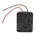 Miniatyrbillede 1 af 5: Sikker Batteri Adapter Uafhængig Afbryder Dock Power Connector med Ledninger til 20V Lithiumbatteri