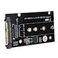 Pikkukuva 5 / 5: NGFF M.2 Key M SSD - SFF-8639 -sovitin, PCB-emolevy, vaihtoehto Ultrabook Mini SATA -laitteelle