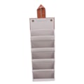 Miniatyrbillede 1 af 5: Solbriller Organizer Etui Multifunktionel Flere Slots PU Læder Rejse Briller Etui Opbevaring til Briller Smykker
