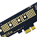 Miniatyrbild 4 av 5: Högpresterande lagringslösning, M.2 Nvme till Pci Express-adapter för Windows 11 10 8 Linux Mac Os, Stöder Typ 2230 2242 2260 2280