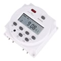 Miniatyrbillede 2 af 2: 12V 16A Ugentlig Timerkontakt Mikrocomputer Til/Fra Kontrol Programmerbar Tidsrelæ
