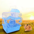 Miniatyrbild 3 av 8: Husdjurskompis: Portabel hamsterbur, dvärghamsterhabitat, resebur med motionshjul för andningsbar design och enkel montering