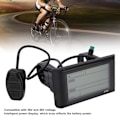 Miniatyrbild 8 av 8: 36V 48V Elektrisk cykel LCD S900 Display Kontrollpanel Vattentät LCD-skärmmätare för elcykel (protokoll 2)