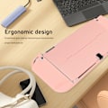 Miniatyrbillede 5 af 5: Beskyttende etui til Switch farveskal fuld beskyttelse ergonomisk håndgreb spillekonsol husdæksel