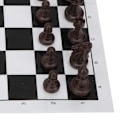 Miniatyrbild 2 av 5: Plast 2 i 1 Internationellt Schack Draught Set Bärbar Resa