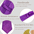 Miniatyrbilde 2 av 5: Herre Ensfarget Polyester Tekstil Slips