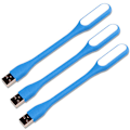 Miniatyrbillede 2 af 5: 3-pak Mini USB LED-lys, USB-lys til bærbar computertastatur, fleksibel læselampe, USB-drevet LED-lys, bærbar USB-bærbar lys
