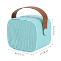 Pikkukuva 4 / 5: Mini-karaoke-kone langattomalla mikrofonilla, kannettava Bluetooth-kaiutin lapsille ja aikuisille