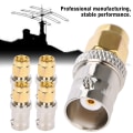 Miniatyrbilde 4 av 5: 5PCS All Copper Radio Frequency Adapter SMA-BNC RF Adapter SMA Male Plug til BNC Female Jack
