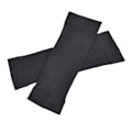 Miniatyrbillede 3 af 5: Et par sorte nylon åndbare svedabsorberende slanke armslankere ærmer til sport løb yoga