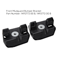 Miniatyrbilde 6 av 8: 1 par Front Mudguard Bumper Brakett 1493773 00 B Erstatning for TESLA MODEL Y 2020 til 2023