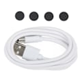 Miniatyrbilde 3 av 8: Mini 5-tasters tastatur Bluetooth trådløs USB kablet dobbel modus demp mute snarvei multifunksjon for PC datamaskin skrivebord