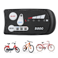Miniatyrbild 3 av 8: Högkvalitativa material Elektrisk cykeldisplay, LED-batteriindikator LCD-displaypanel med automatisk vilofunktion