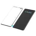 Pikkukuva 1 / 8: Samsung S10+Plus -puhelimen takalasin kansi ja ulompi lasipaneelin vaihto (musta)
