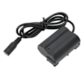 Miniatyrbillede 4 af 5: EL15 DC-kobling Dummy-batteri DC-kobling Strømadapter Kit til Nikon D7000 D7200 D7500 D500 D610 D750 100‑240V