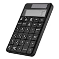 Miniatyrbild 5 av 5: Mini 2.4G USB trådlöst 2 i 1 29 tangenter numeriskt tangentbord tangentbord och miniräknare med LCD-skärm
