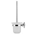 Miniatyrbillede 1 af 5: Vægmonteret toiletbørste i rustfrit stål med holder