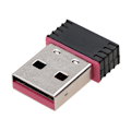 Miniatyrbilde 5 av 5: Høyhastighets USB-nettverkskort Wifi-adapter USB2.0 WiFi-sendermottaker 300 Mbps