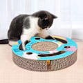 Miniatyrbild 6 av 8: Vikbar Dragspels-Katt Leksak: Interaktiv Klösbräda För Katt, Krypterad Korrugerad Papper Klösbräda Leksak, Stimulera Katters Intresse Och Skydda