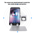 Miniatyrbillede 1 af 2: S16-1 Til Apple Phone Watch 2 I 1 Aluminiumlegering Multifunktionel Holder