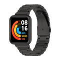 Miniatyrbillede 2 af 5: Metal armbåndsetui kompatibel med Xiaomi Redmi Watch2 Lite International Version Metalrem med beskyttende etui