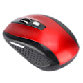Miniatyrbillede 2 af 5: 6D Ultra tynd 2.4G 1200DPI USB trådløs mus ergonomisk optisk positioneringsmus til bærbar computer rød