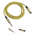 Pikkukuva 5 / 5: JORINDO XLR - 1/4 tuuman 6,35 mm uroskaapeli, balansoitu signaaliyhteys, mikrofonikaapeli