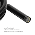 Miniatyrbild 8 av 8: WiFi Borescope 8mm Kamera HD 1080P IP67 Vattentät Trådlös Endoskop Inspektionskamera med 6 LED-lampor för Android för IOS 3 Meter/9.8ft