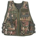 Miniatyrbillede 1 af 5: Børne camouflage vest med multi lomme til kamp udendørs jagt spil (CP camouflage S)